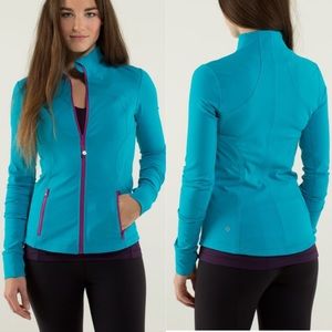 Lululemon Forme Jacket II *Brushed Surge Size 6